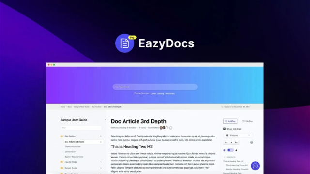 EazyDocs Feature Image