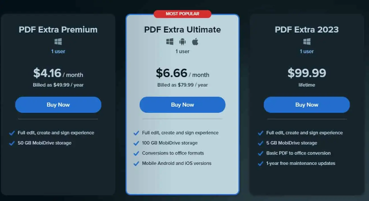 PDF Extra Regular Pricing